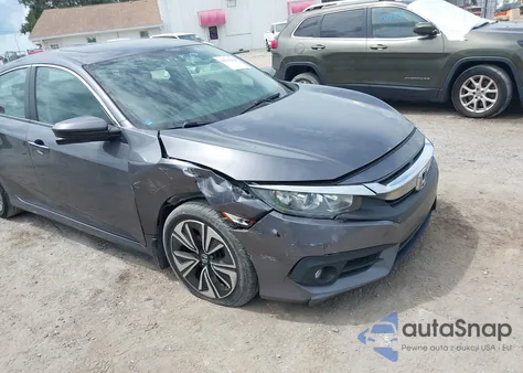 2017 Honda Civic Ex-T from USA, damaged, VIN 2HGFC1F36HH643969